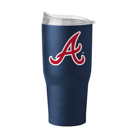 Logo Brands Atlanta Braves 30oz Flipside Powder Coat Tumbler 503-S30PT-34